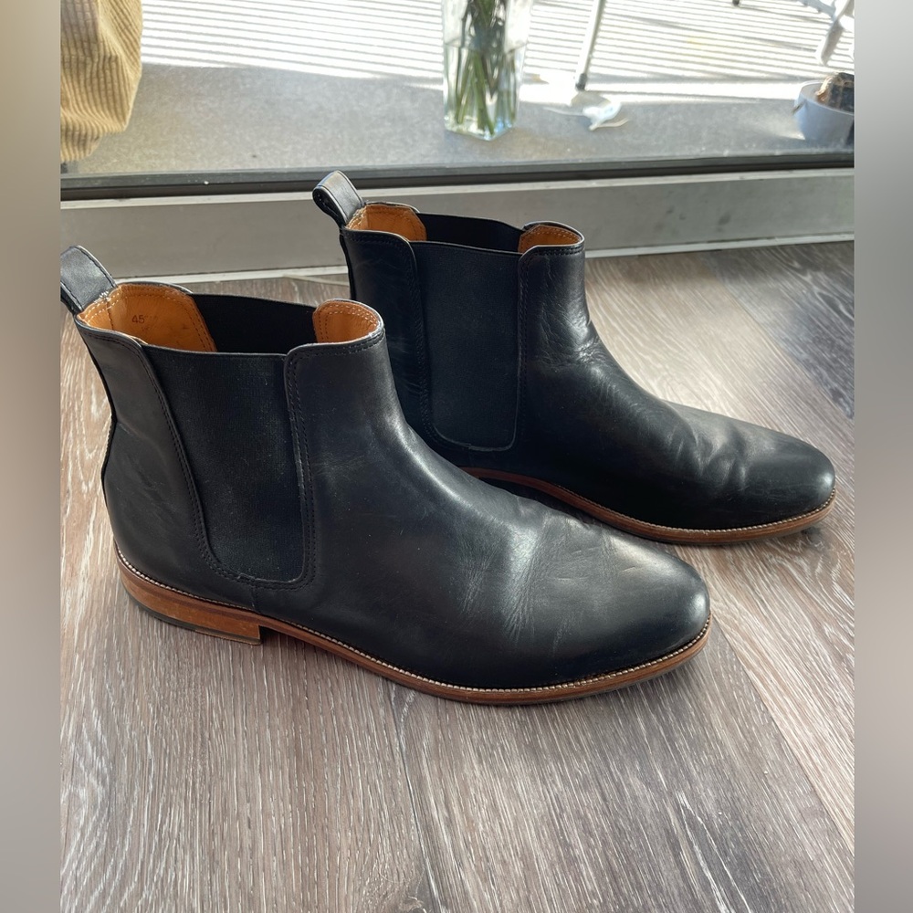 Black Men’s Chelsea Boots- Bobbies Paris